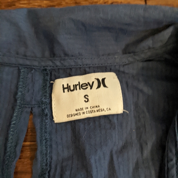 Hurley Deep V Neck Blue Romper - Picture 8 of 9